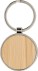 Kovový přívěsek na klíče s bambusovou přední stranou - F6013300PK2_a - variant Gi F6013300PK2