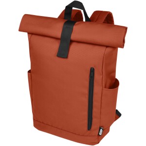 15,6" GRS RPET roll top batoh 18 l Byron - Reklamnepredmety