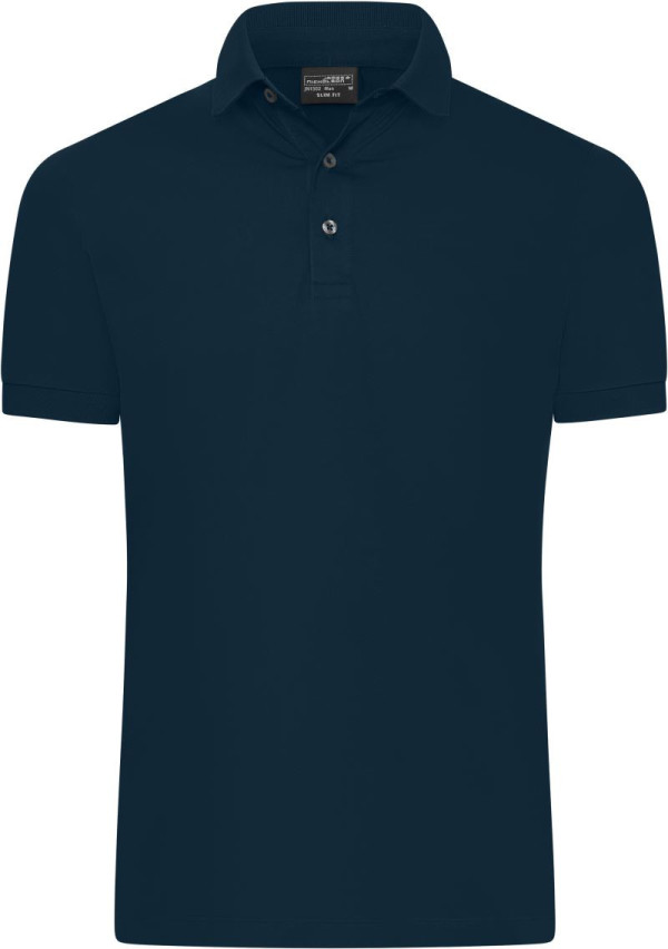 Pánské Slim Fit žerzejové polo JN 1302