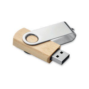 16GB USB Flash disk s bambusovým tělem - Reklamnepredmety