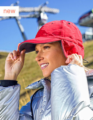 Outdoorová zimní čepice s klapkami na uši Techno Flap - Reklamnepredmety