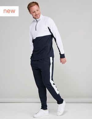 Vrchní část teplákové soupravy pro dospělé na 1/4 zip - Reklamnepredmety