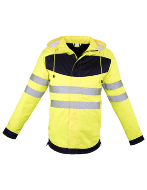 Parka EOS Hi-Vis Workwear s plochou pro potisk - Reklamnepredmety