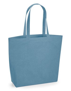 Přírodně barvená maxi taška z organické bavlny - Reklamnepredmety