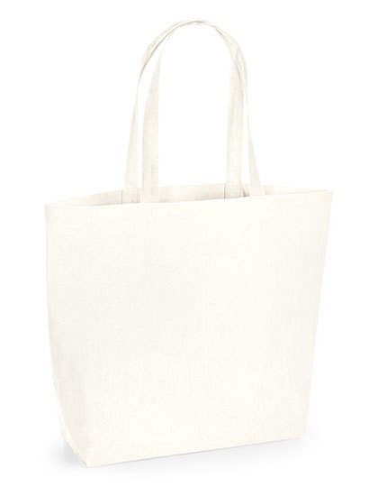 Přírodně barvená maxi taška z organické bavlny