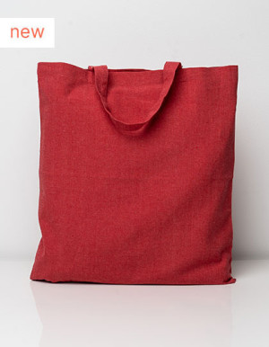 Bavlněná taška s krátkýma ušima z recyklovaného materiálu - Reklamnepredmety