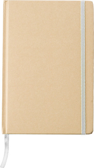 Zápisník A5 linkovaný s kartonovými deskami XENIO - Reklamnepredmety