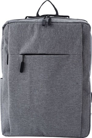 Polyesterový batoh s USB portem do vnitřní části - Reklamnepredmety