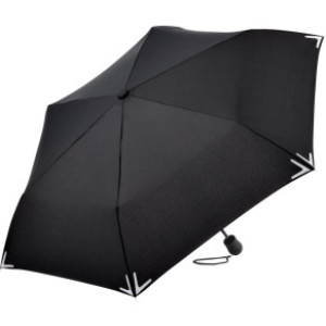 Mini skládací deštník LED „Safebrella®“ - Reklamnepredmety