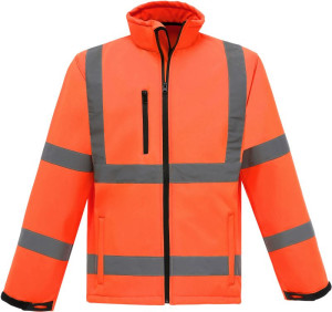 Hi-Vis softshellová bunda Yoko | HVK09 - Reklamnepredmety