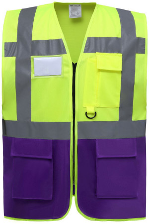 Hi-Vis multifunkční vesta Yoko | HVW801 - Reklamnepredmety