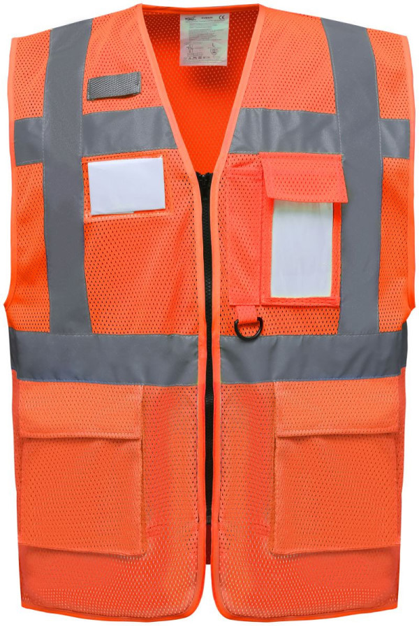 Hi-Vis síťovaná bezpečnostní vesta Yoko | HVW820