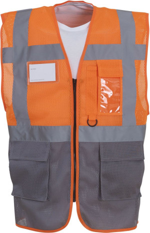 Hi-Vis síťovaná bezpečnostní vesta Yoko | HVW820 - Reklamnepredmety