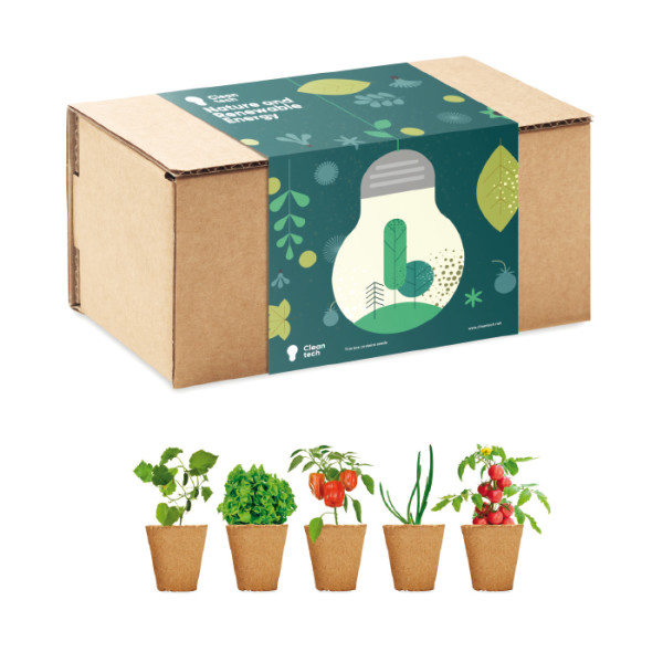 Box na pěstování rostlin s plnobarevným potiskem