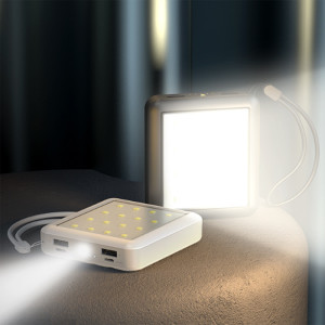 Multifunkční powerbanka s LED svítilnou a lampou - Reklamnepredmety