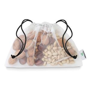 Síťovaná RPET taška na potraviny s vlastní etiketou - Reklamnepredmety