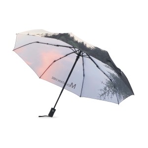 Skládací deštník vhodný pro plnobarevný potisk (sublimace) - Reklamnepredmety