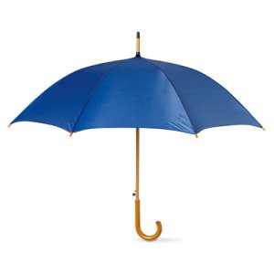 Deštník s dřevěnou rukojetí vhodný pro plnobarevný potisk - Reklamnepredmety