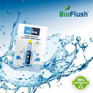 Vlhčené ubrousky BioFlush - Reklamnepredmety