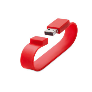 Silikonový náramek s USB flash diskem - Reklamnepredmety