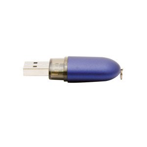USB flash disk ve tvaru kapsle s potiskem - Reklamnepredmety