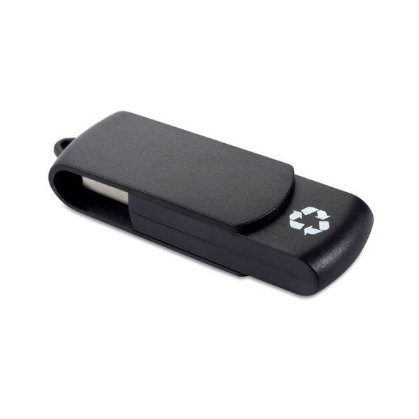 USB flash paměťová karta ze 100% recyklovaného plastu, s potiskem v cene