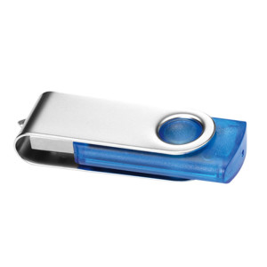 USB 3.0 flash disk s průhledným tělem a kovovým krytem, s potiskem nebo gravírováním v ceně - Reklamnepredmety