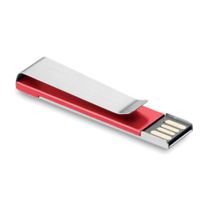 USB ve tvaru spony s potiskem nebo gravírováním - Reklamnepredmety