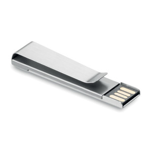 USB ve tvaru spony s potiskem nebo gravírováním - Reklamnepredmety