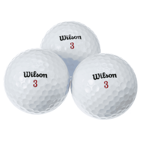 Profesionální golfové míčky Wilson Boost White