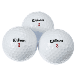 Profesionální golfové míčky Wilson Boost White - Reklamnepredmety