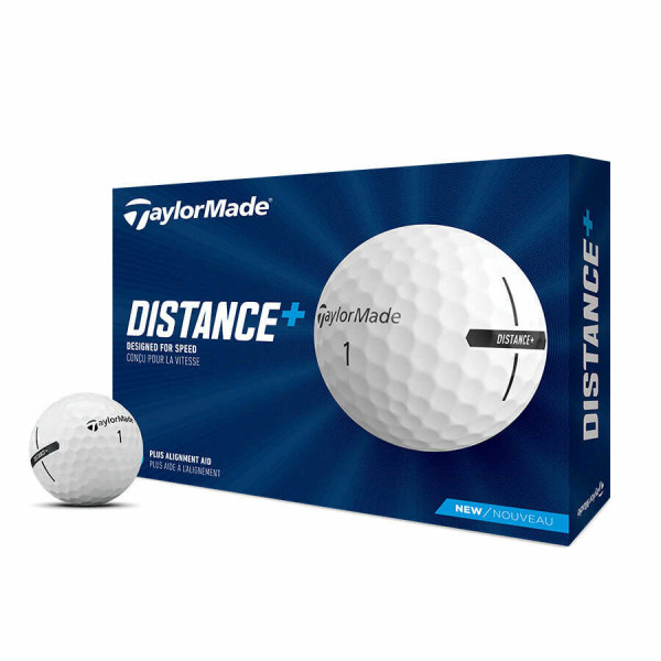 Profesionální golfové míčky TaylorMade Distance+