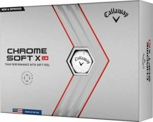 Profesionální golfové míčky Callaway Chrome Soft X LS 2022 - Reklamnepredmety