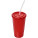 Dvouplášťový kelímek Stadium 350 ml s brčkem - 21003102 - variant PF 21003102