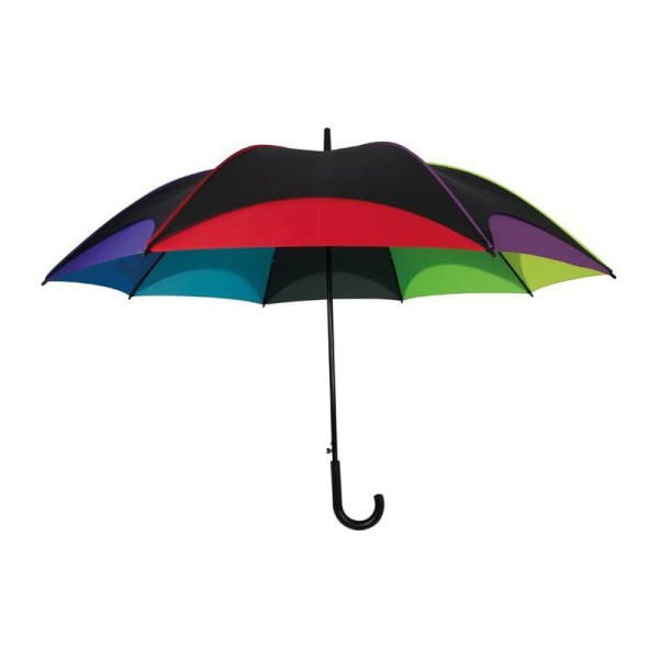 Barevný automatický deštník