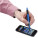 Tříbarevné kuličkové pero a stylus Burnie. - 10653101_E1 - variant PF 10653101