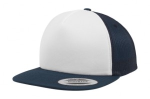 Kšiltovka Foam Trucker s bílou přední částí - Reklamnepredmety