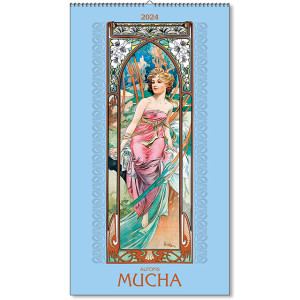 Nástěnný kalendář Alfons Mucha 2024 - Reklamnepredmety
