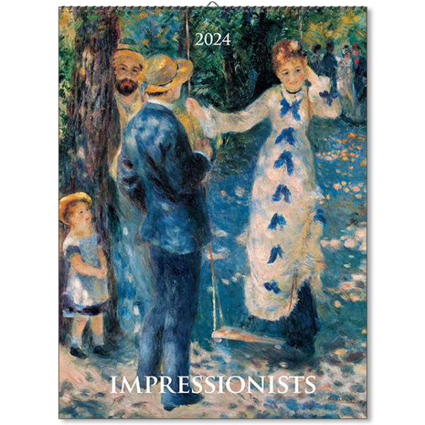 Nástěnný kalendář Impressionists 2024