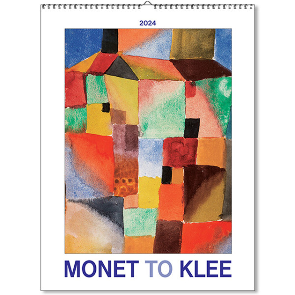Nástěnný kalendář Monet to Klee 2024