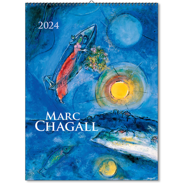 Nástěnný kalendář Marc Chagall 2024