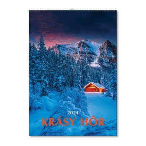 Nástěnný kalendář Krásy hor 2024 - Reklamnepredmety