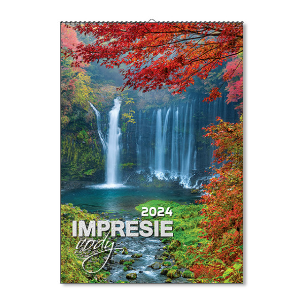 Nástěnný kalendář Imprese vody 2024