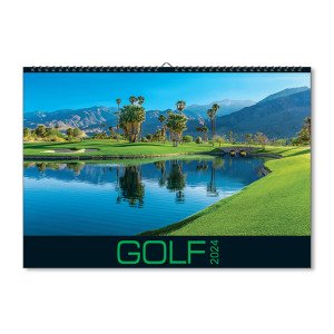 Nástěnný kalendář Golf 2024 - Reklamnepredmety