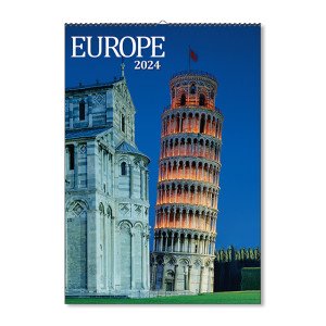 Nástěnný kalendář Europe 2024 - Reklamnepredmety
