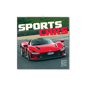 Nástěnný kalendář Sports Cars 2024 - Reklamnepredmety