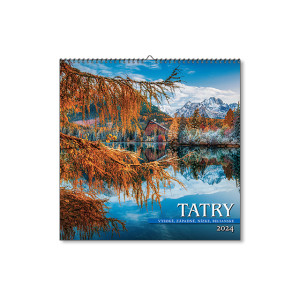 Nástěnný kalendář Tatry čtverec 2024 - Reklamnepredmety