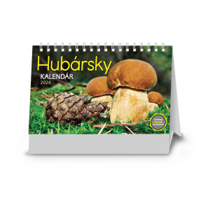 Stolní kalendář Houbařský kalendář 2024 - Reklamnepredmety