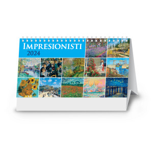 Stolní kalendář Impresionisté 2024 - Reklamnepredmety