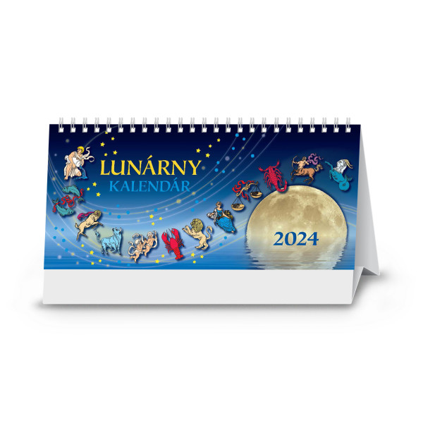 Stolní kalendář Lunární 2024